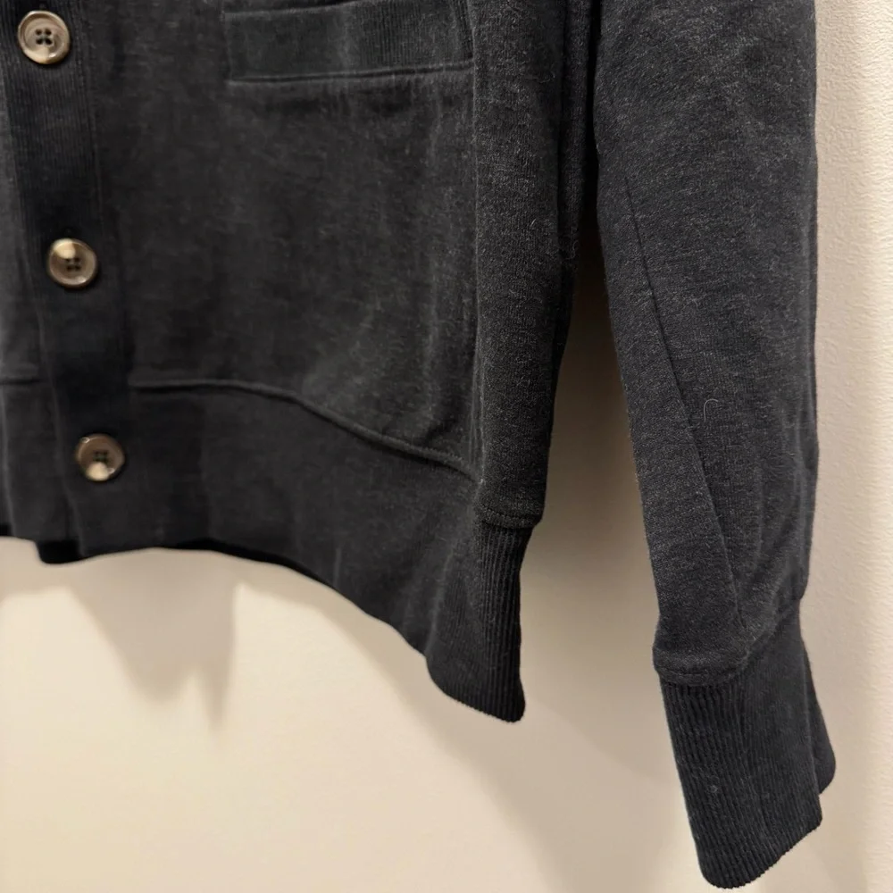 Polo Ralph Lauren Men Black Shawl-collar jersey cardigan - Size Medium - NTW - Picture 5 of 14